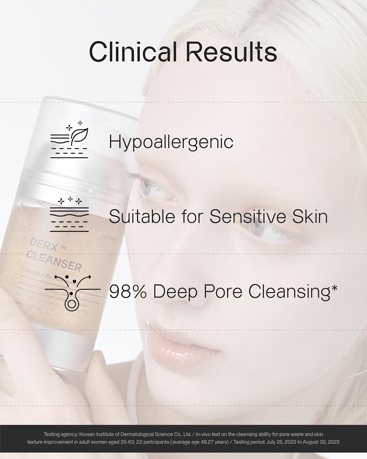 Oganacell Derx Cleanser - Walnut Cleanser For Clogged Pores, Gentle Daily Exfoliant For Smooth Skin, Korean Skin Care Face Wash, 4.05 Fl Oz : Beauty & Personal Care