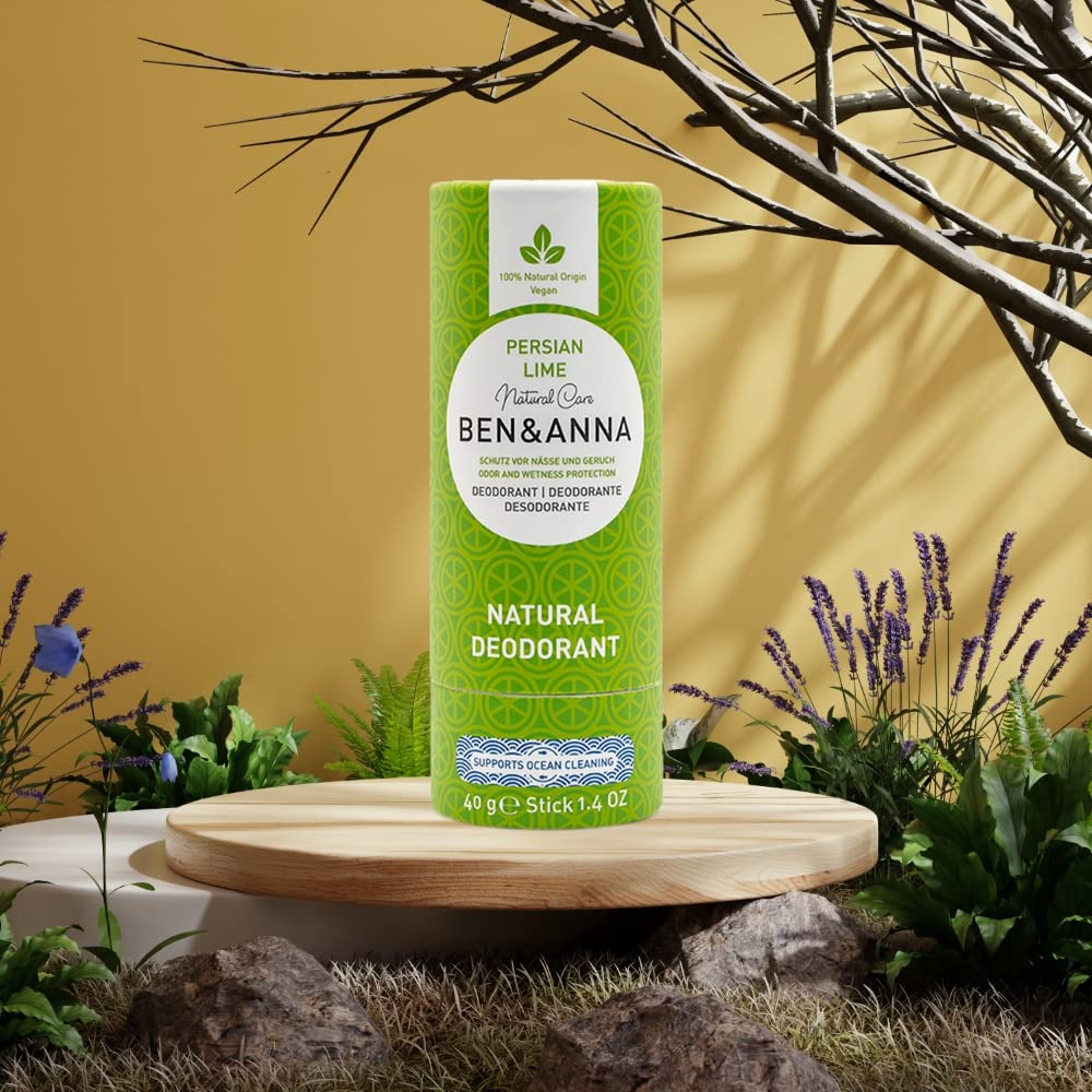 Ben & Anna Persian Lime Paper Tube Deodorant, 40 Gr