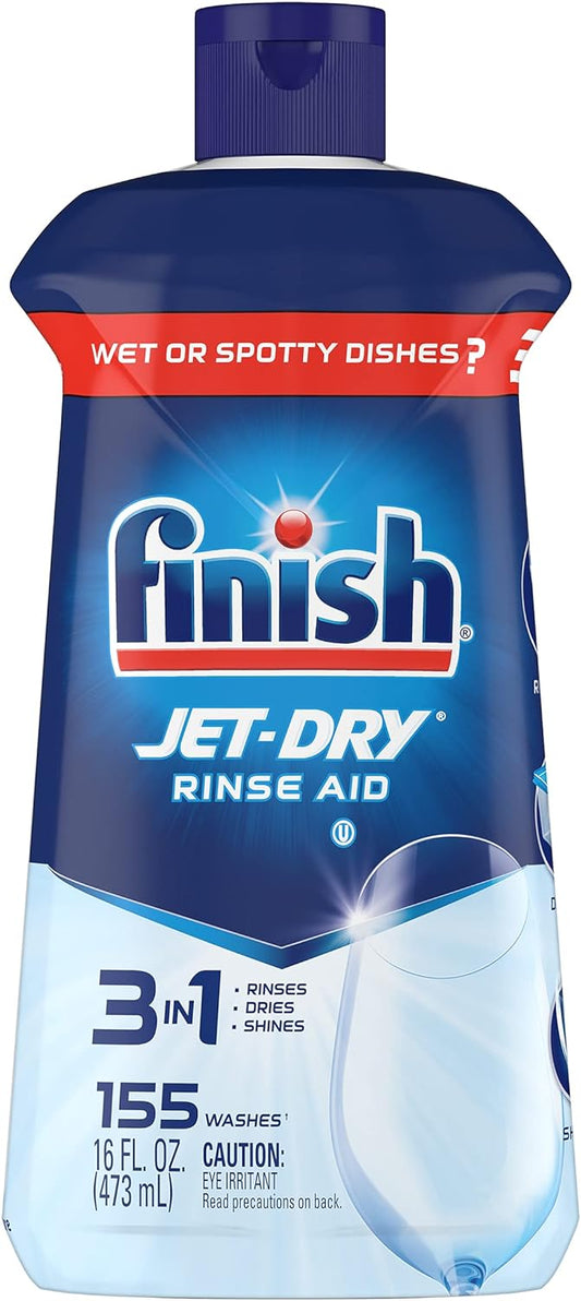 Dishwasher Rinse Aid 16 oz ( Pack of 3)