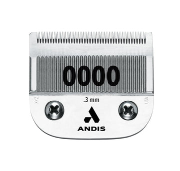 Andis 64074 UltraEdge Carbon-Infused Steel Detachable Clipper Blade, Size 0000, 1/100-Inch Cut Length : Beauty & Personal Care