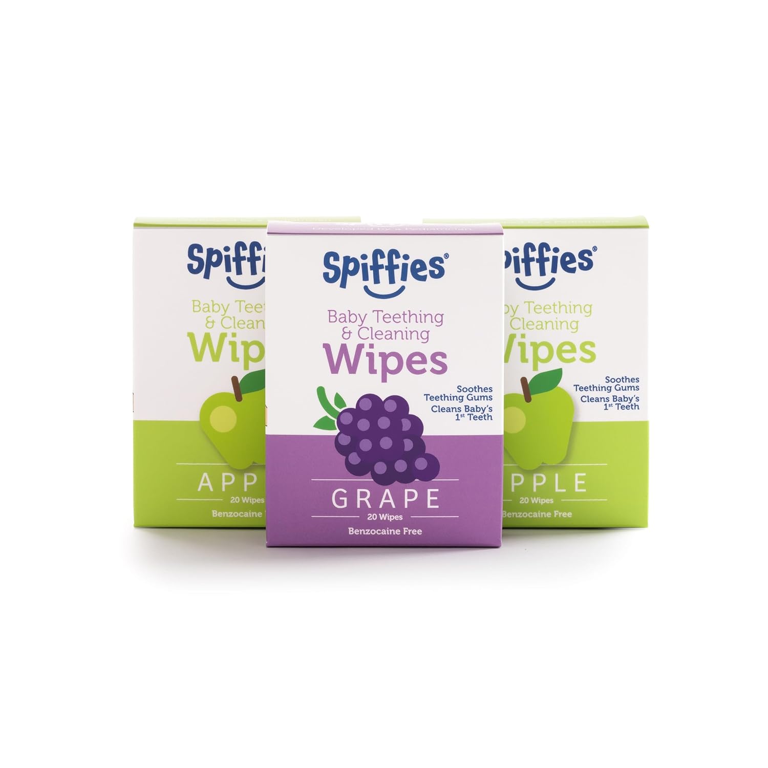 Baby Oral Care Tooth Wipes - Gum & Teeth Wipe Tissues For Teething Relief & Cleaning Infant & Toddler Teeth - Baby Tooth Wipes W/Xylitol For Ages 0-12 Months & Up