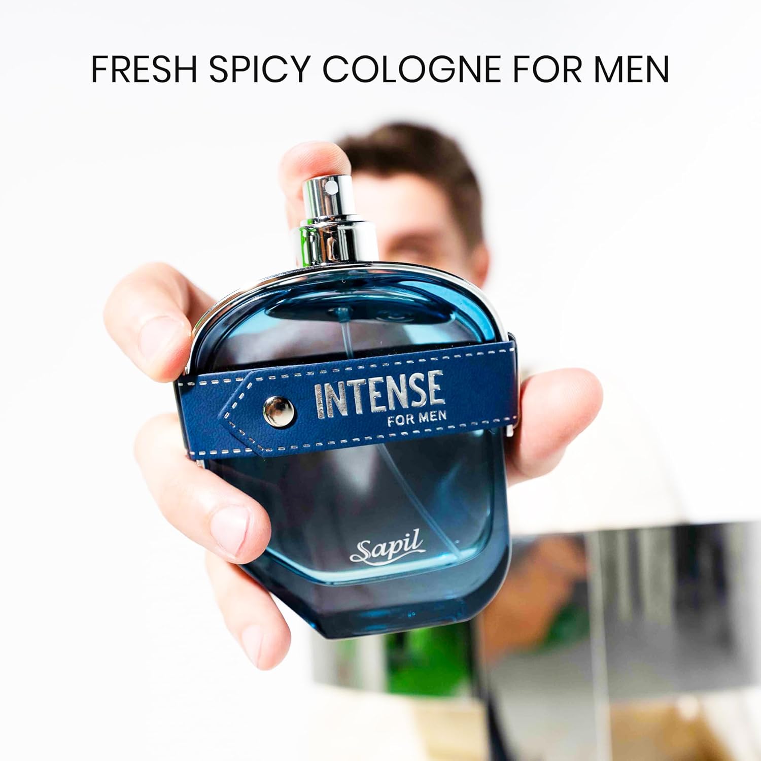 Sapil Intense Aromatic Spicy Men'S Eau De Toilette With Lemon, Ginger & Vetiver – Long-Lasting, Bold & Masculine Fragrance For All Seasons & Occasions (100Ml / 3.4Oz) : Beauty & Personal Care