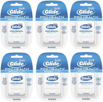 Oral-B Glide Pro-Health Original Floss 50 M (Pack Of 6)