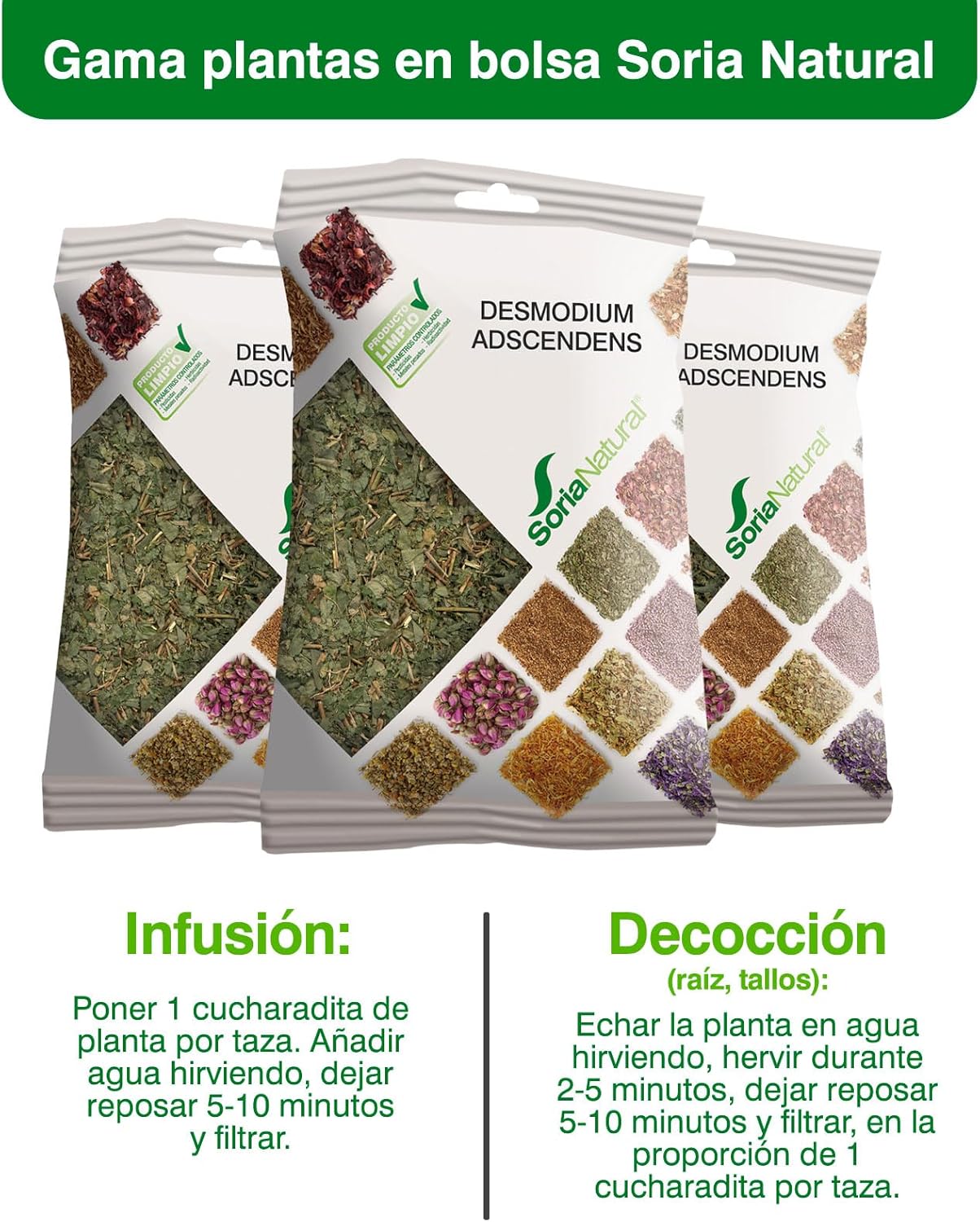 Soria Natural Desmodium Adscendens