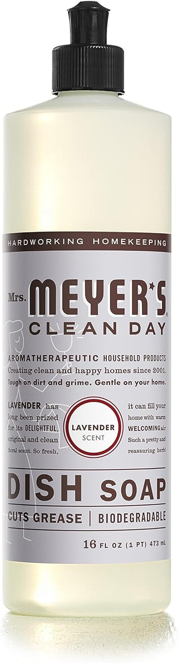 Mrs. Meyer's - Clean Day Liquid Dish Soap Lavender - 16 oz.3 Pack