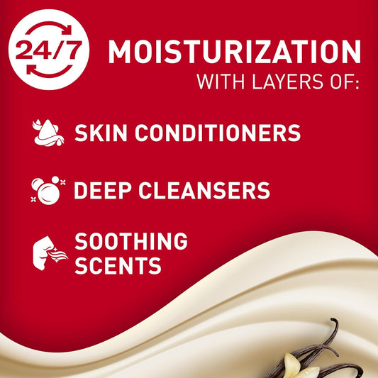 Old Spice Super Hydration Gentleman’S Body Wash, 24/7 Renewing Moisture, Gentle On Skin, Vanilla + Shea Scent, 20 Fl Oz