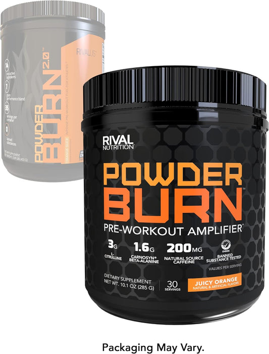 Powder Burn 2.0 Orange 35 Serving,14.24 Ounce