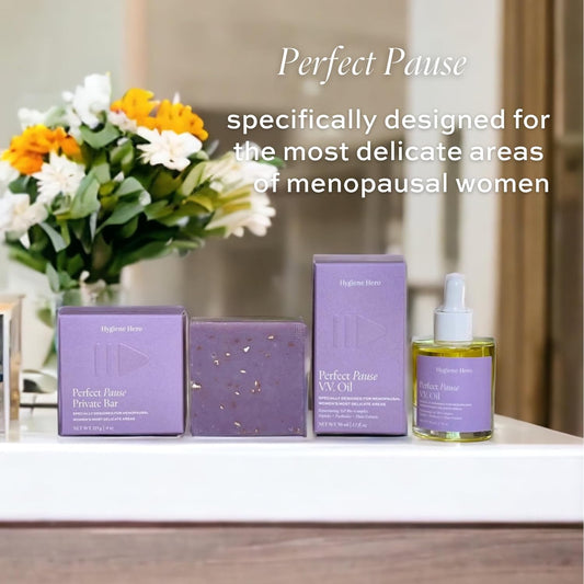 Perfect Pause Private Bar - Soap for Menopausal Women | All Natural, Handcrafted, Vegan and GMO-Free