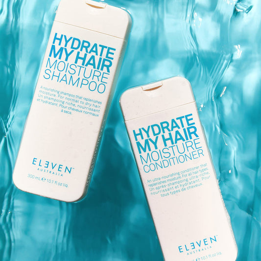 Eleven Australia Hydrate My Hair Moisture Shampoo & Conditioner 10.1 Fl Oz Each