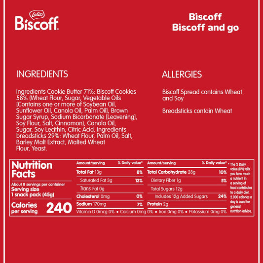 Lotus Biscoff Cookie Butter Spread, Crunchy, Non Gmo + Vegan, 24.7Oz