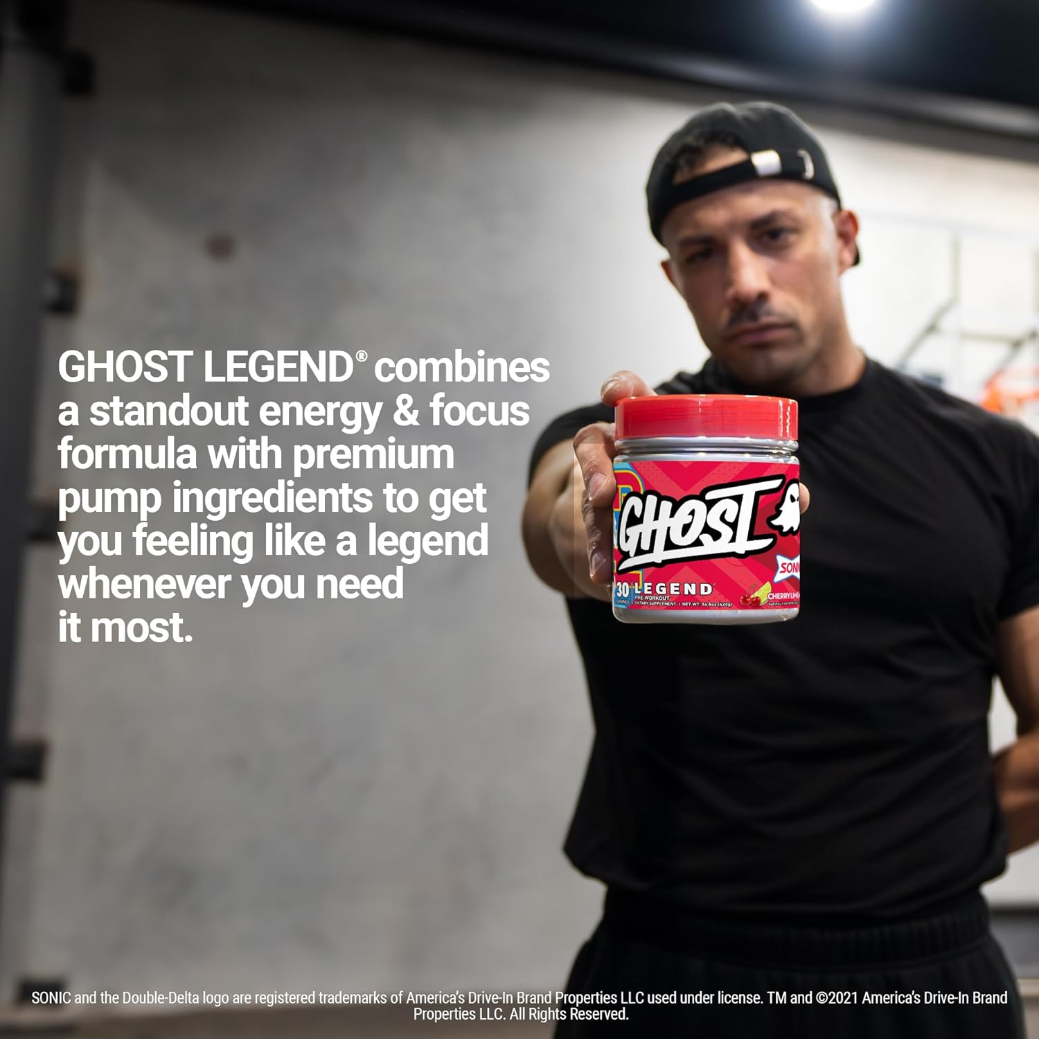 GHOST Legend V3 Pre-Workout Powder, Sonic Cherry Limeade- 30 Servings – Pre-Workout for Men & Women with Caffeine, L-Citrulline, & Beta Alanine for Energy & Focus - Free of Soy, Sugar & Gluten, Vegan : Health & Household