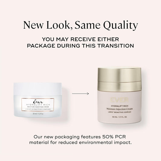 Ever Hydralift Moisturizer (Normal Skin) - Increases Skin'S Ability To Retain Moisture By 70% - Clinically Proven To Reduce The Top 10 Signs Of Aging - Made In The Usa - 1.7Oz/50Ml