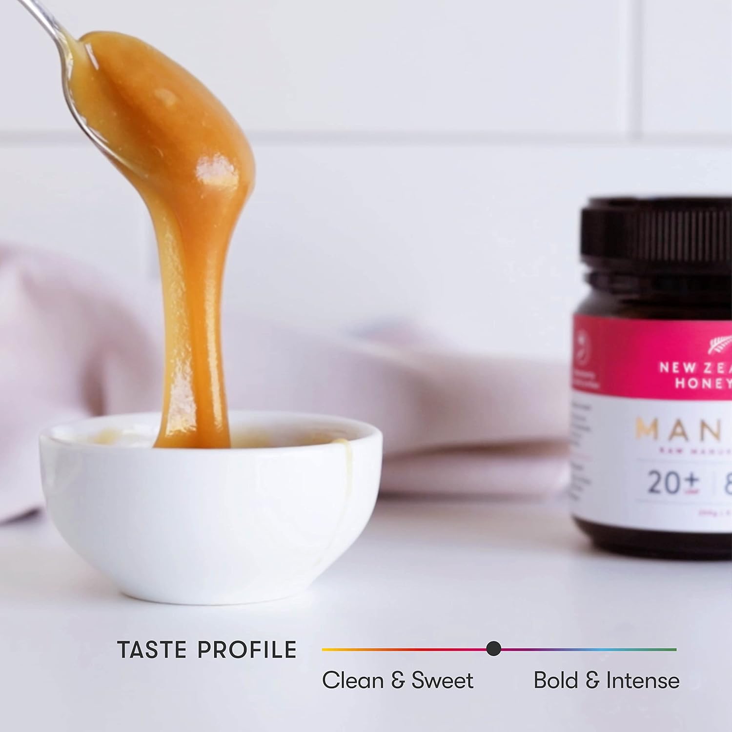 New Zealand Honey Co. Raw Manuka Honey Umf 20+ | Mgo 829+, Umf Certified / 17.6Oz