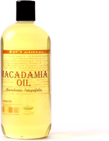 Mystic Moments | Macadamia Carrier Oil 500ml - Pure & Natural Oil Perfect for Hair, Face, Nails, Aromatherapy, Massage and Oil Dilution Vegan GMO Free