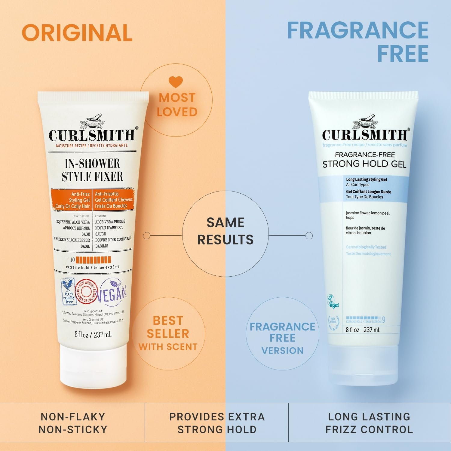 Fragrance-Free Strong Hold Gel