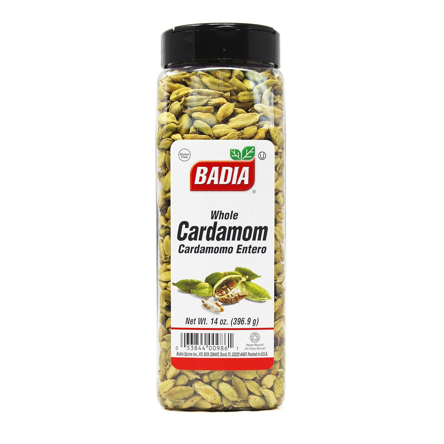 Badia Cardamom Whole, 14 Ounce (Pack of 6)