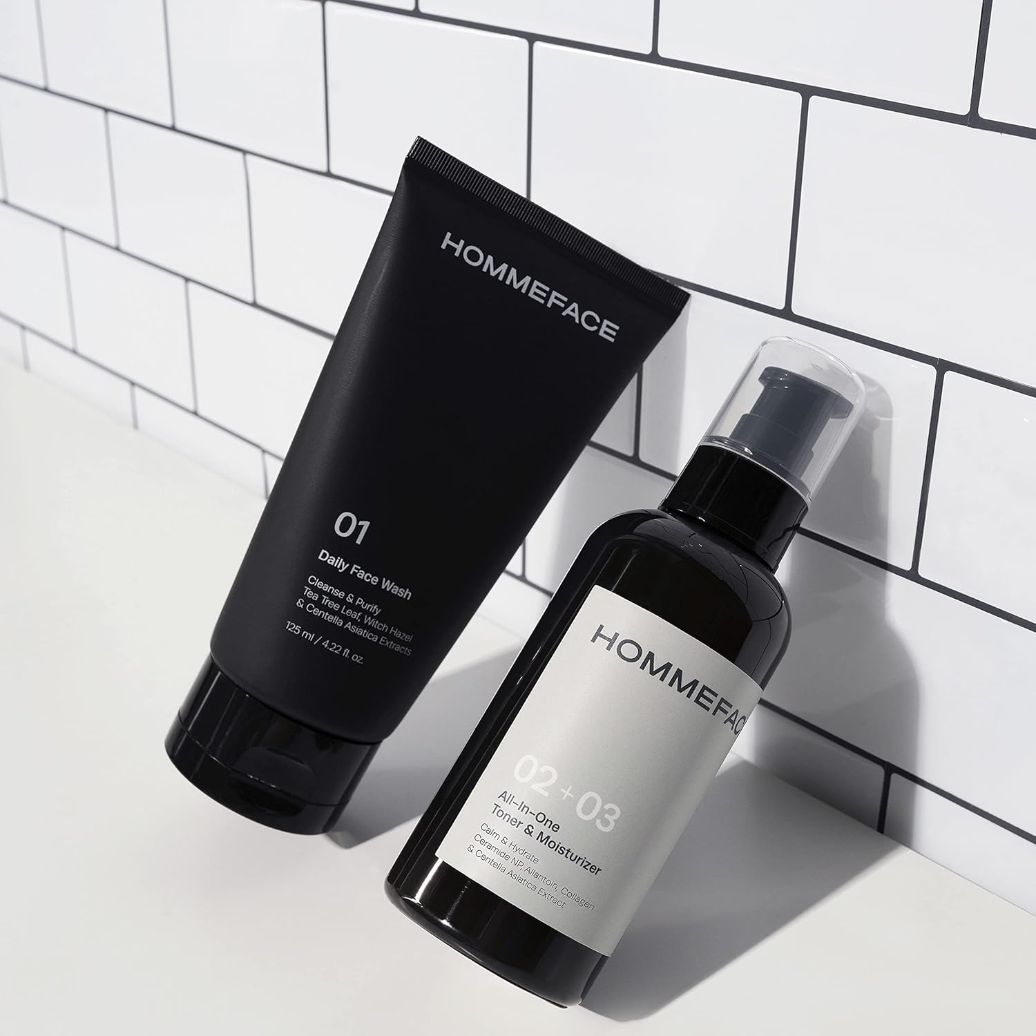 Hommeface All-In-One Face Toner & Moisturizer For Men, 5.07 Fl. Oz., Lightweight, Alcohol-Free, After Shaving, For Dry, Combination & Oily Skin : Beauty & Personal Care