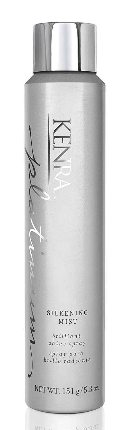 Kenra Platinum Silkening Mist | Brilliant Shine Spray | Smooths Flyaways, Detangles And Tames Frizz | Humidity Protection | All Hair Types