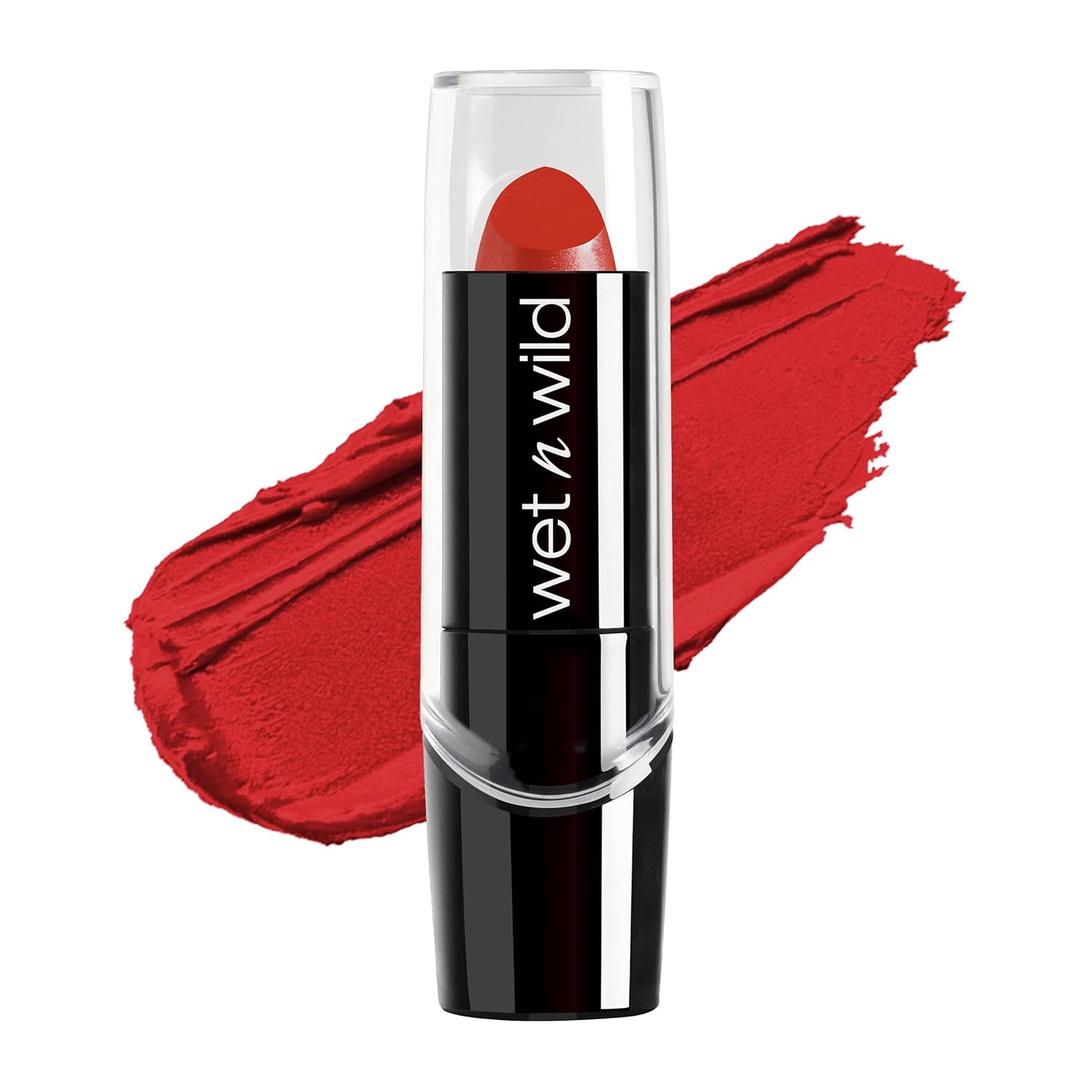 Wet N Wild Silk Finish Lipstick, Hydrating Rich Buildable Lip Color, Formulated With Vitamins A,E, & Macadamia For Ultimate Hydration, Cruelty-Free & Vegan - Mink Brown
