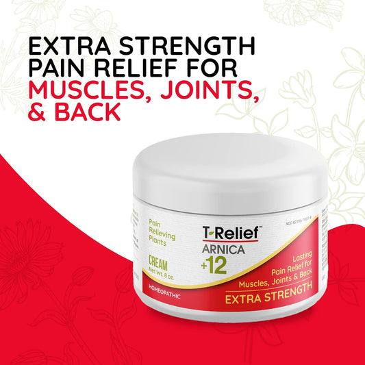 MediNatura T-Relief Extra Strength Cream Arnica +12 Natural Homeopathi