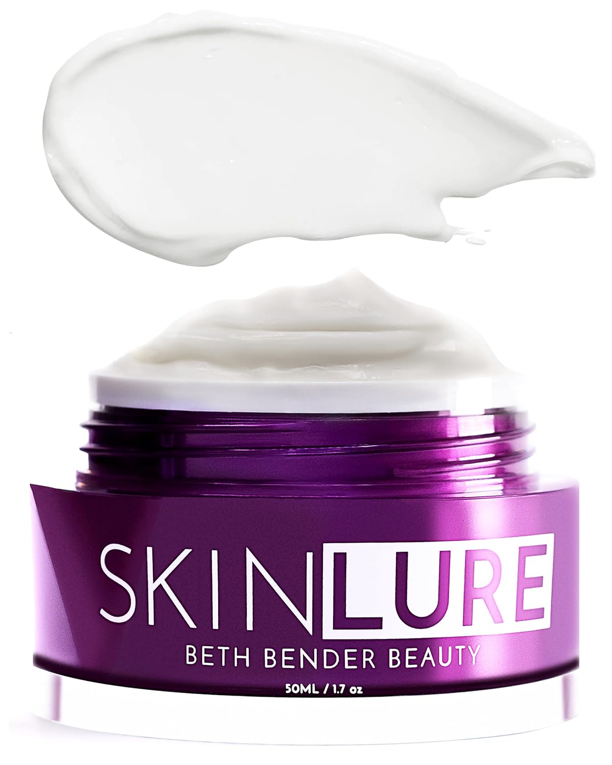 Beth Bender Beauty Skinlure Hydrate + Revive Face Moisturizer With Vitamin C - Anti Aging Facial Cream For Dry Sensitive Skin - 1.7 Oz