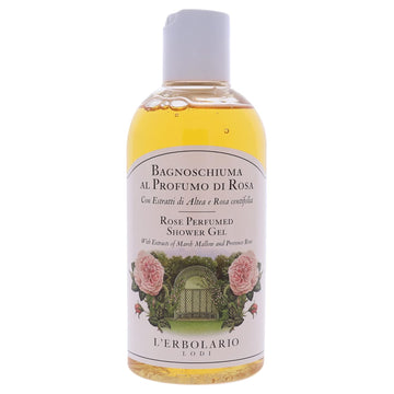 L'Erbolario Shower Gel – Moisturizing Body Wash With Wheat Amino Acids – Softening Floral Body Soap For Silky Skin And Delicate Care - Iris - 8.4 Oz
