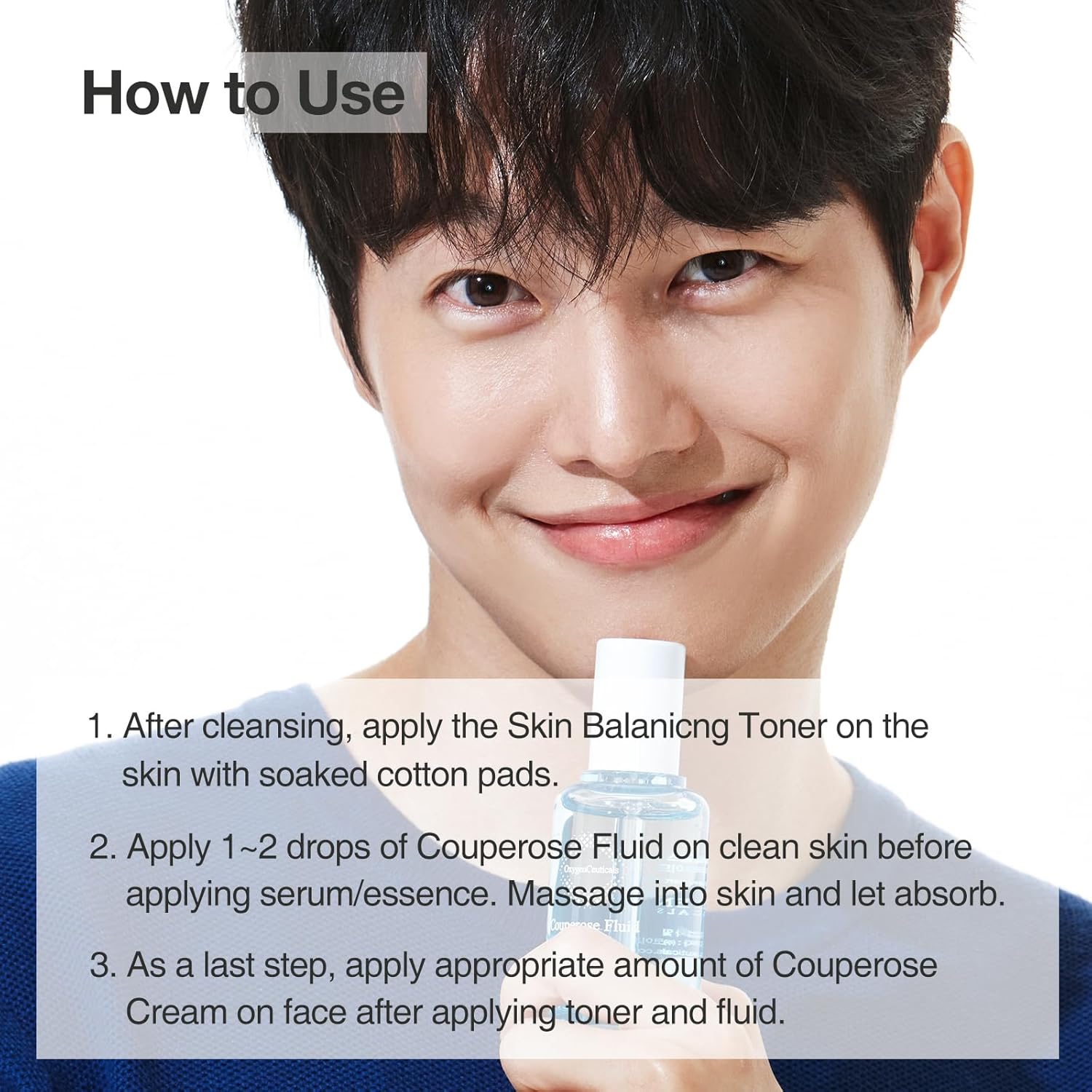 Oxygenceuticals Skin Balancing Toner 30Ml And Couperose Fluid 15Ml And Couperose Cream 30Ml Cc Starter Kit : Beauty & Personal Care