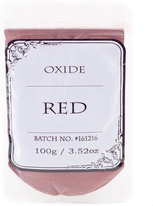 Mystic Moments | Red Oxide Mineral Powder 100g Natural Vegan GMO Free