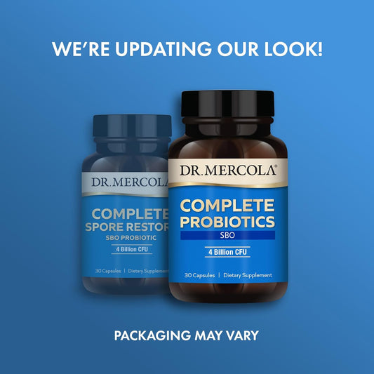 Dr. Mercola Complete Probiotics Sbo, 30 Servings (30 Capsules), Sbo Probiotic, 4 Billion Cfu, Dietary Supplement, Supports Healthy Immune Function, Non-Gmo