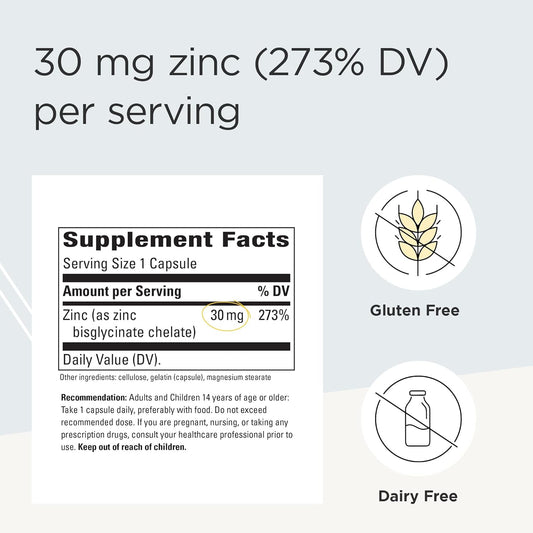 Integrative Therapeutics - Zinc Chelate Zinc Supplement, Immune Suppor