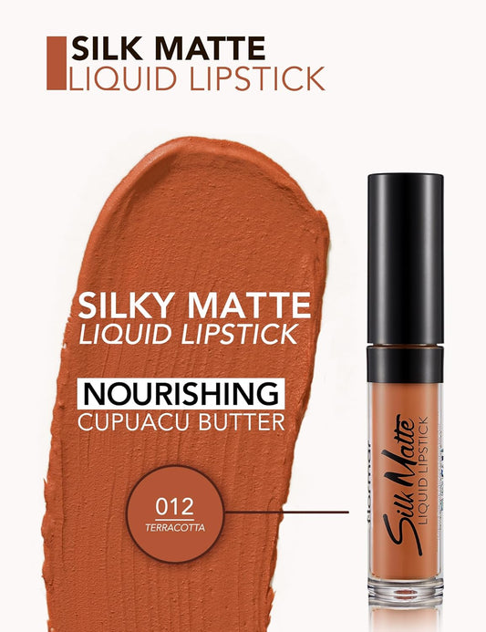 Silk Matte Liquid Lipstick (Terracotta)