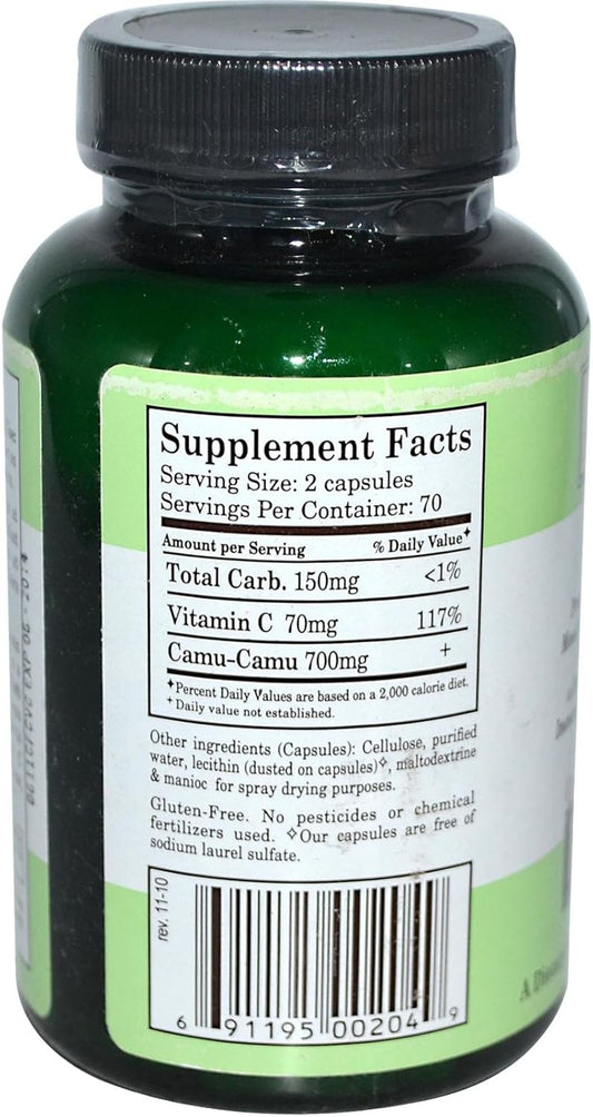 Whole World Botanicals Royal Camu, 140 Ct : Health & Household