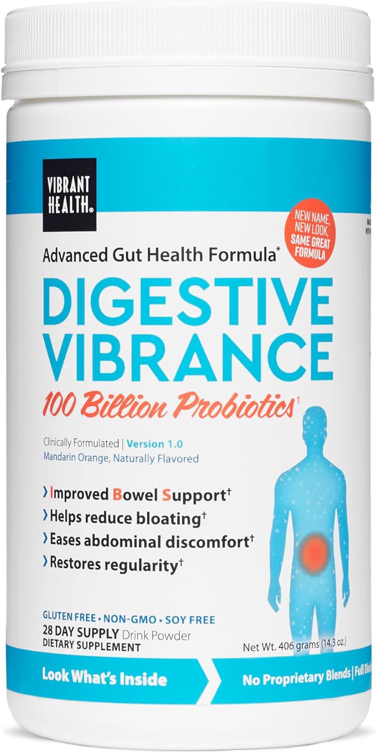 Vibrant Health, Digestive Vibrance, Probiotic Support for Bladder and Urinary Health