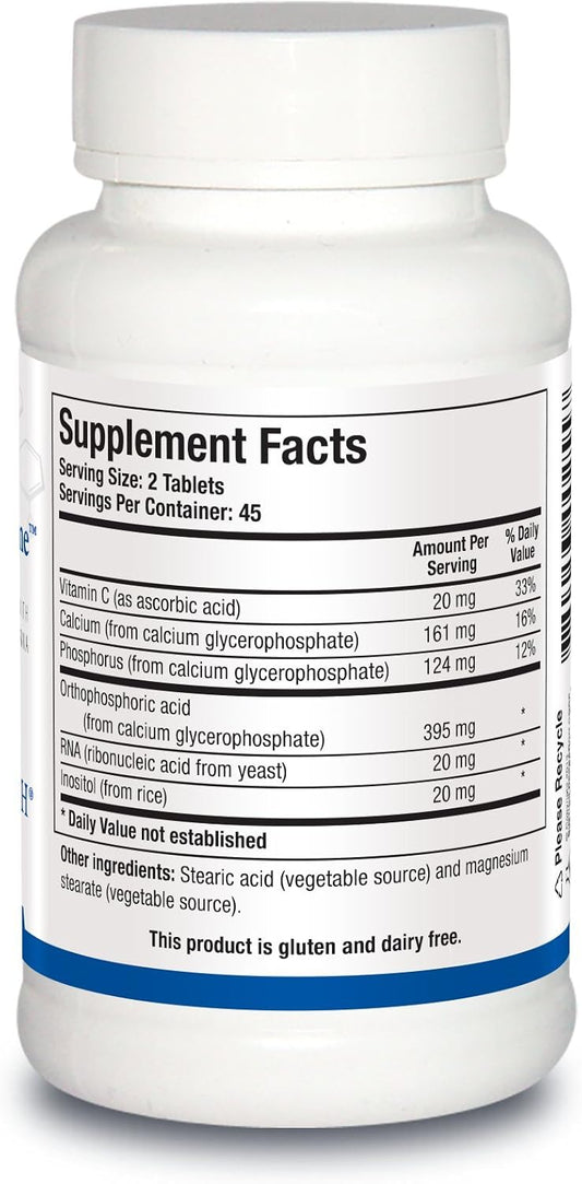 Biotics Research Super Phosphozyme™ –Phosphorous And Rna, Electrolytes, Healthy Bones And Teeth, Protein Production, Energy Support. 90 Tabs