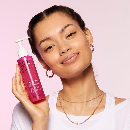 Nip + Fab Salicylic Fix Gel Face Cleanser With Niacinamide, Hydrating Bha Facial Cleansing Face Wash, 145 Ml