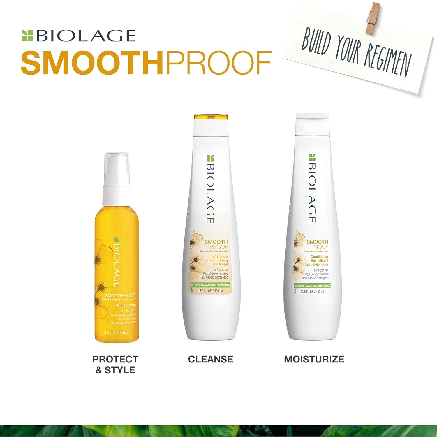 Biolage Smooth Proof Serum | Hydrates & Heals Frizzy, Dry Hair | Paraben-Free | Vegan | 3 Fl. Oz : Beauty & Personal Care