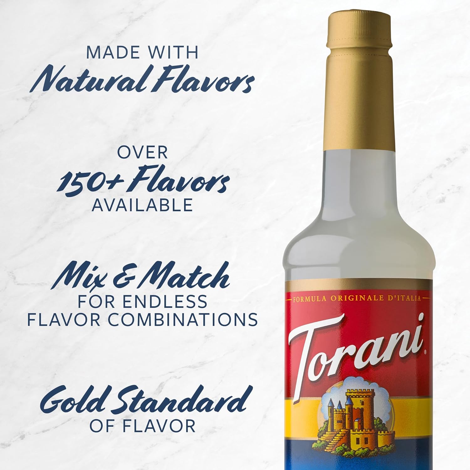 Torani Syrup, Crème De Menthe, 25.4 Ounces (Pack Of 4)