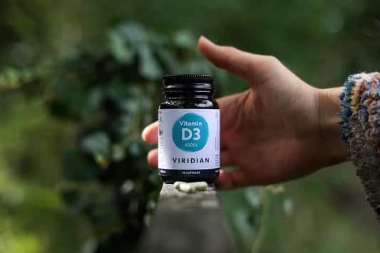 Viridian - Vitamin D3 400Iu 30 Caps | Support Bones, Teeth & Immunity | Clinically Studied Source | Nutritionist Formulated | Exclusively Active Ingredients