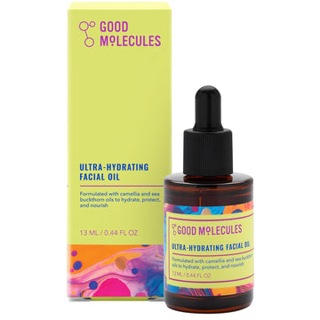 Good Molecules Ultra-Hydrating Facial Oil - Moisturizing, Facial Oil For Dewy Glow - Skincare For Face With Sea Buckthorn And Camellia Oil