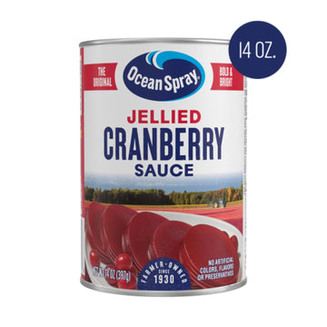 Ocean Spray Cranberry Sauce, Jellied, 14 Fl Oz