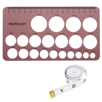 Momcozy Nipple Ruler, Nipple Ruler For Flange Sizing, Silicone And Soft, Flange Sizing Measurement Tool, Breast Pump Sizing Tool For Momcozy, Medela, Spectra, Lansinoh