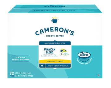 Cameron'S Coffee Single Serve Pods, Jamaican Blend, 72-Count, (Pack Of 1)