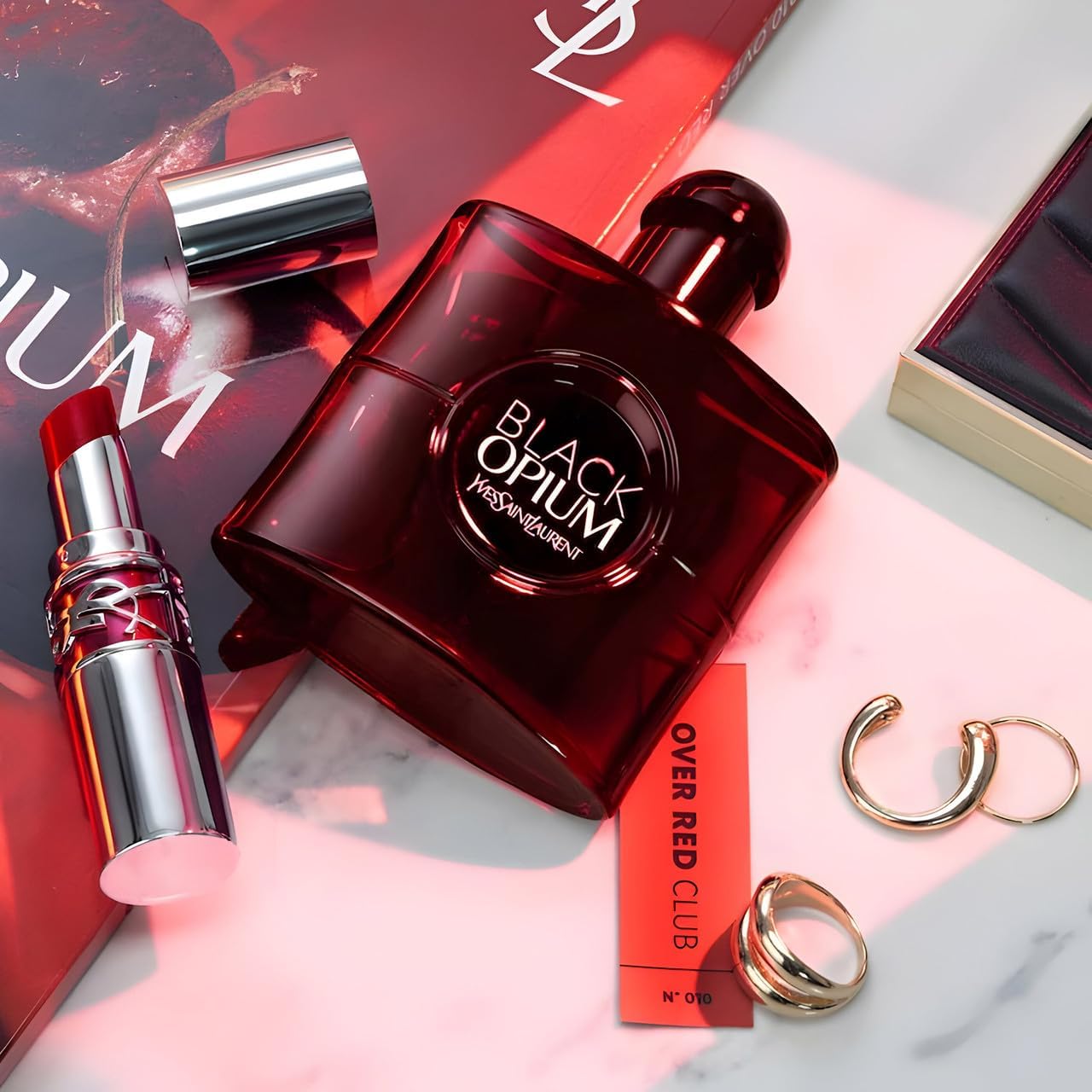 Yves Saint Laurent Black Opium Over Red Eau De Parfum 90Ml