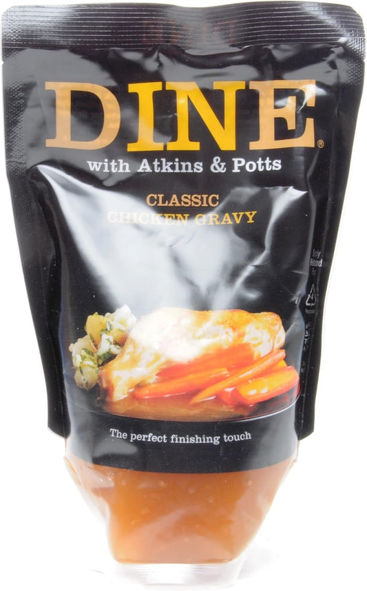Dine With Atkins & Potts Range (Chicken Gravy 2 X 350G)