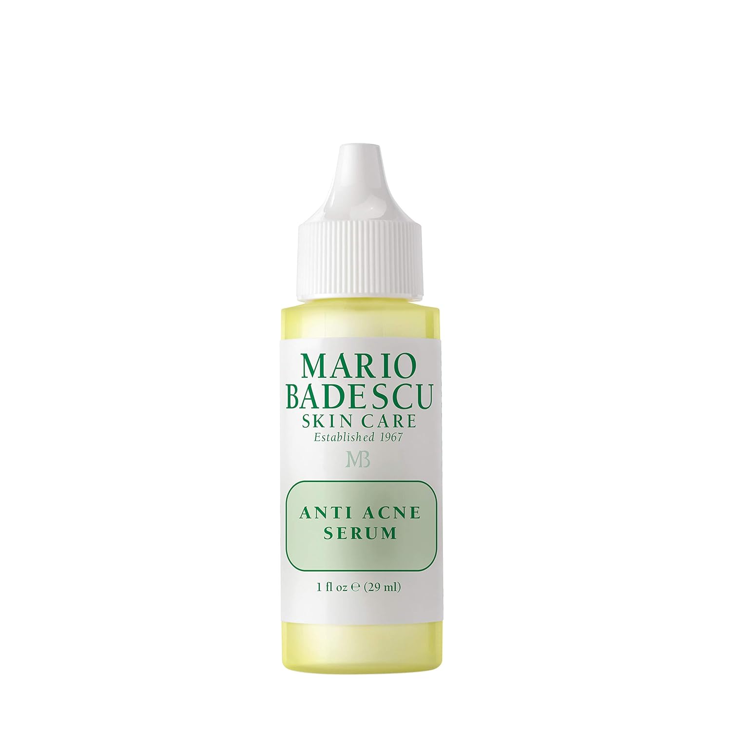 Mario Badescu Anti Acne Serum For Combination & Oily Skin | Clarifying Gel-Serum That Tackles Clogged Pores | Formulated With Salicylic Acid And Glycerin | 1 Fl Oz