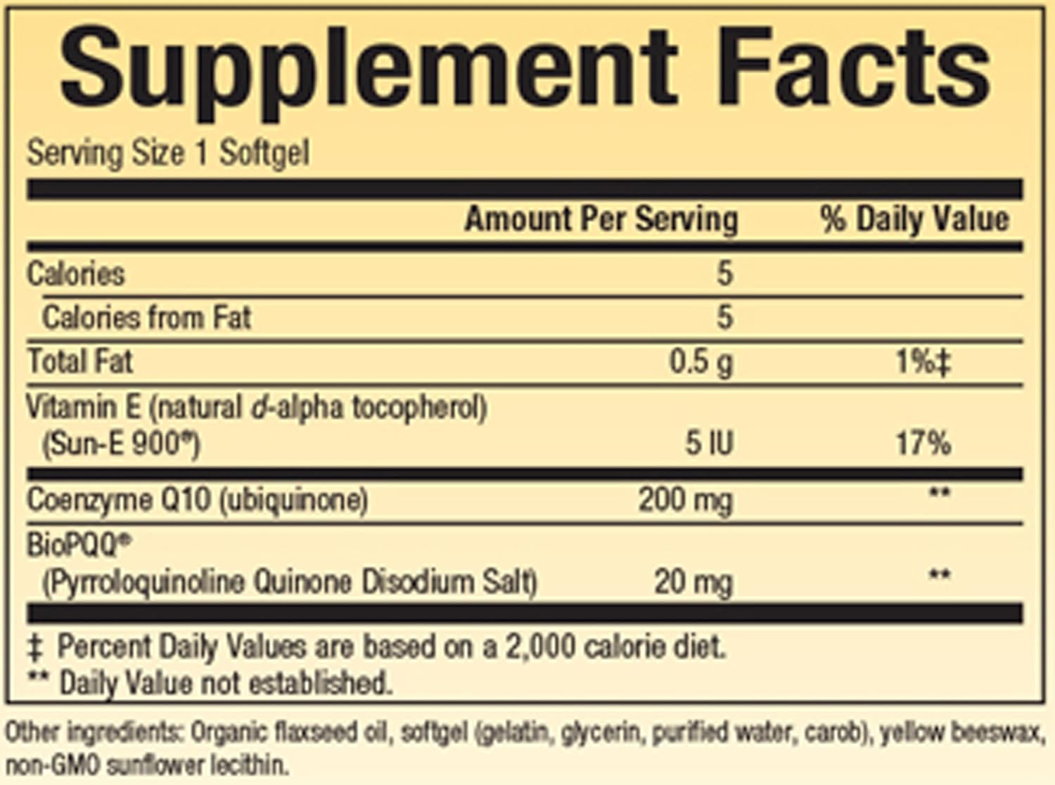 Natural Factors, PQQ-10, Supports Energy and Healthy Aging, Dietary Supplement, 60 softgels (60 servings) : Health & Household