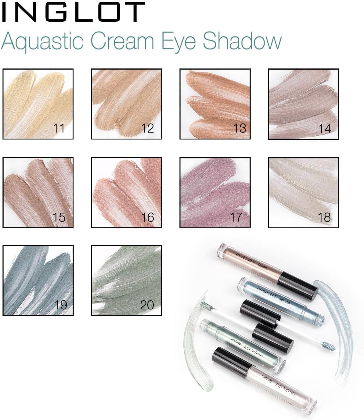 Inglot Aquastic Cream Eye Shadow 13