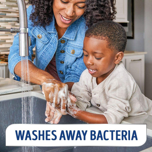 Softsoap Antibacterial Hand Soap Liquid Refill, Crisp Clean, 50oz, Bathroom Soap, Bulk Soap, Moisturizing, Pack of 6 (US05261A)