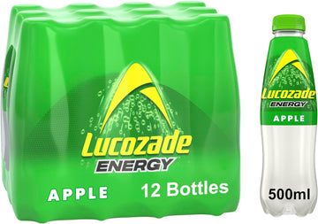 Lucozade Energy Apple 12 X 500Ml Bottles
