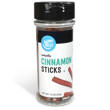 Amazon Brand - Happy Belly Cinnamon Sticks, Whole, 1.5 ounce (Pack of 1)